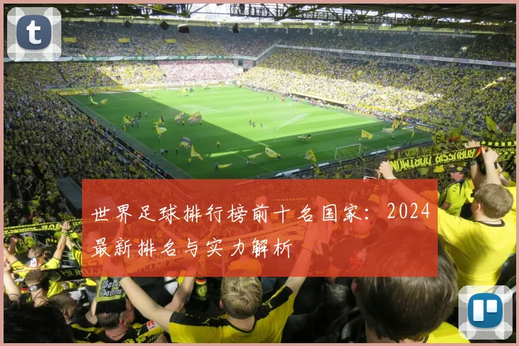 世界足球排行榜前十名国家：2024最新排名与实力解析